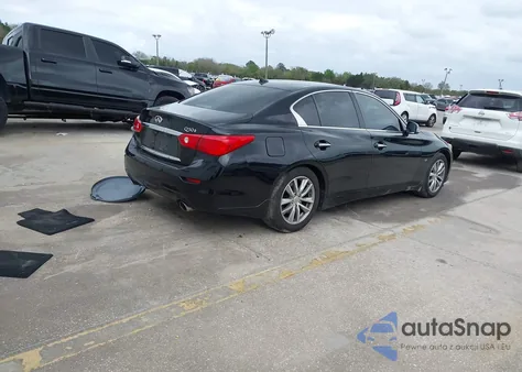 2014 Infiniti Q50 from USA, damaged, VIN JN1BV7AP0EM687773
